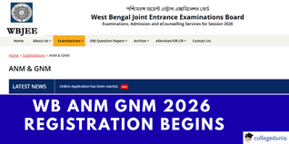 WB ANM GNM 2026 Registration Begins; Apply by April 19 @wbjeeb.nic.in